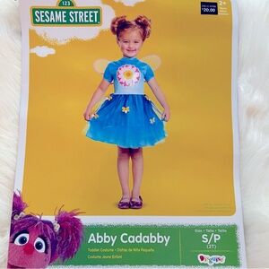 Sesame Street Abby Cadabby Costume Kids 2T Disguise Halloween girls costume